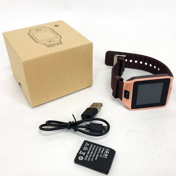 Смарт-часы Smart Watch DZ09. Цвет: золотой 00022457 фото
