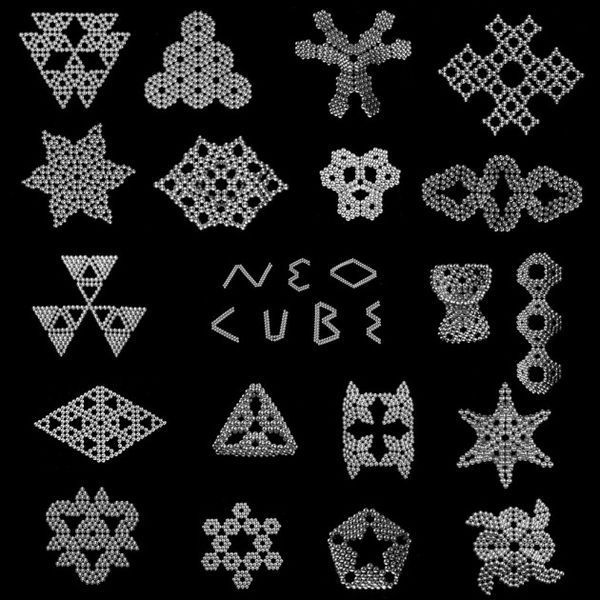 Магнитный конструктор Нео NeoCube Серебро, головоломка Neocube, развивающая игрушка магнит 00015788 фото