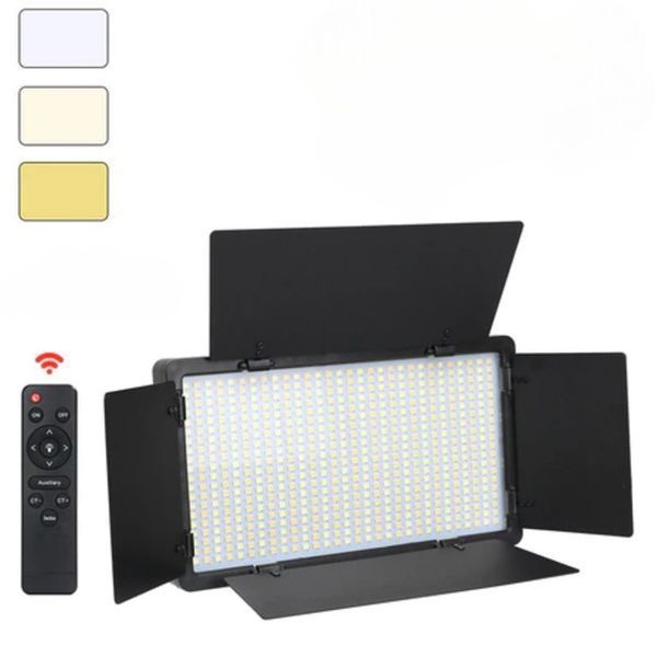 Профессиональный видеосвет LED LIGHT RL-900 35W с пультом 3000k-6500k, Прямоугольный студийный свет 00023531 фото