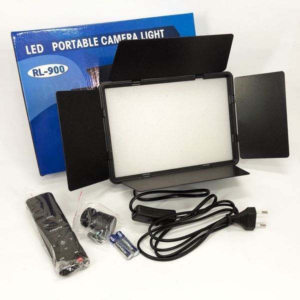 Профессиональный видеосвет LED LIGHT RL-900 35W с пультом 3000k-6500k, Прямоугольный студийный свет 00023531 фото