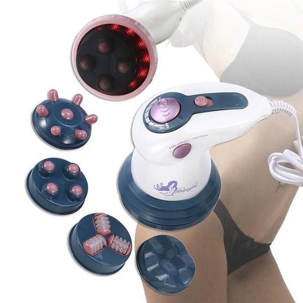 Масажер Для Тіла Інфрачервоний Антицелюлітний Body Innovation Sculptural 4 Насадки MA-118-2 00014510 фото