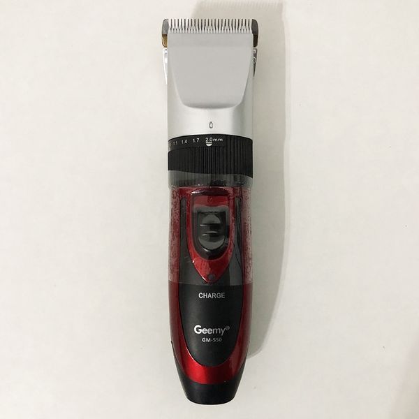 Профессиональная машинка для стрижки волос GEMEI GM-550 с двумя аккумуляторами, Бритва триммер для бороды 00014313 фото