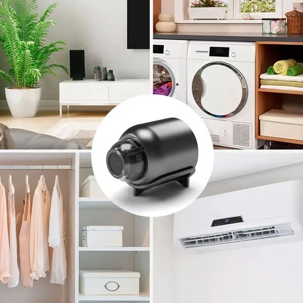 Портативная камера с ночной съемкой 1080P, X5 Mini / Мини Wi-Fi камера с удаленным доступом 00018066 фото