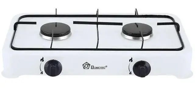 Настольная газовая плита Domotec MS-6602/4063 на 2 конфорки 00020920 фото
