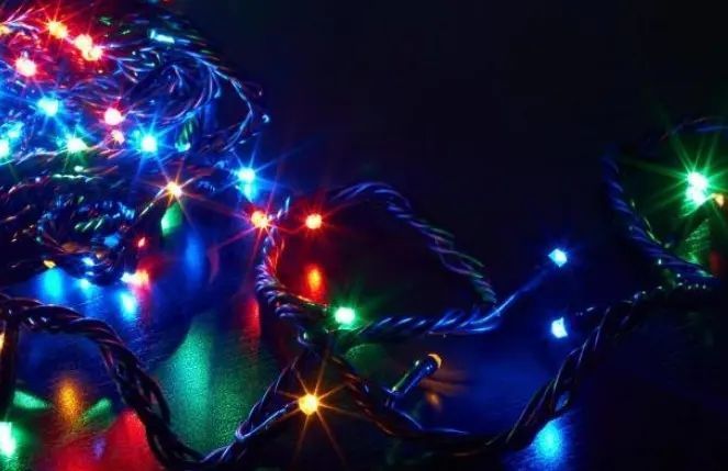 Светодиодная Гирлянда нить 301 led RGB разноцветная (черный провод) 00024850 фото