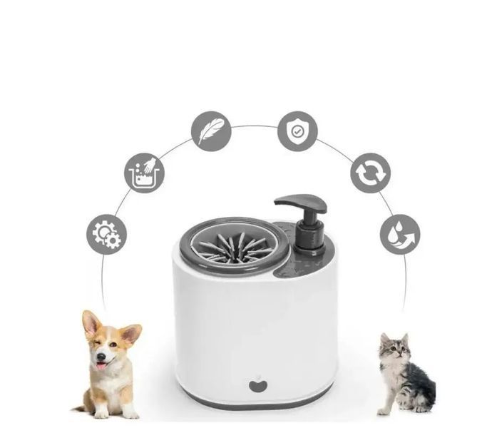 Автоматична лапомийка для догляду за лапками домашніх тварин Pet Foot Washing Cup AND149 00022014 фото