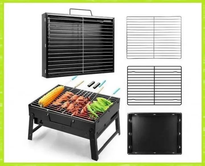 Портативный гриль TL-372 барбекю BBQ Grill Portable складной переносной мангал для дома дачи и туризма 00013110 фото