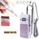 Портативний фрезер для нігтів Nail Drill YT-928 акумуляторний з індикатором заряду на 35 000 оборотів. Колір: білий 00014346 фото 16
