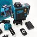 Уровень лазерный линейный нивелир аккумуляторный Laser 4D, 16 линий, рабочее растояние 30м, в чемодане 00013630 фото 14