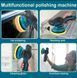 Полировальная машинка Waxing Polisher аккумуляторная с насадками 2 АКБ 00022660 фото 3