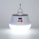 Кемпинговый фонарь лампа USB GTM LED 2026 Светильник на аккумуляторе с солнечной панелью 00023642 фото 3
