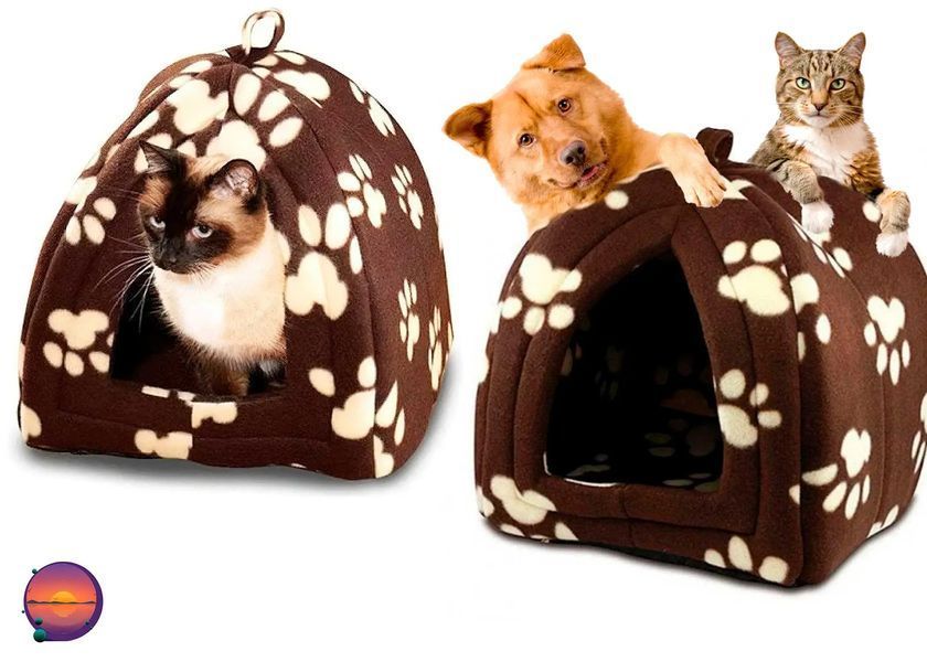 Мягкий домик Pet Hut для собак и кошек 00024352 фото