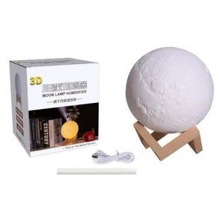 Настільний світильник місяць Magic 3D Moon Light Від Акумулятора 00023171 фото