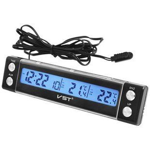 Авточасы с датчиком температуры VST-7036 00017087 фото
