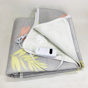 Електропростирадло електричне простирадло з підігрівом Electric Blanket 180х150см сірий 00013701 фото