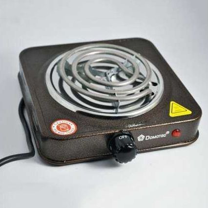 Электроплита спиральная плита настольная Domotec MS-5801 1000 W, Переносная компактная электроплита 00018865 фото