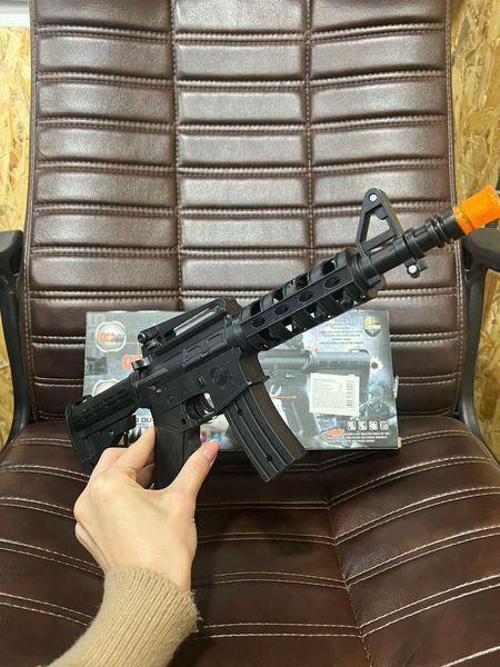 Іграшка автомат Ак-918 зі світловими та звуковими ефектами 00024379 фото