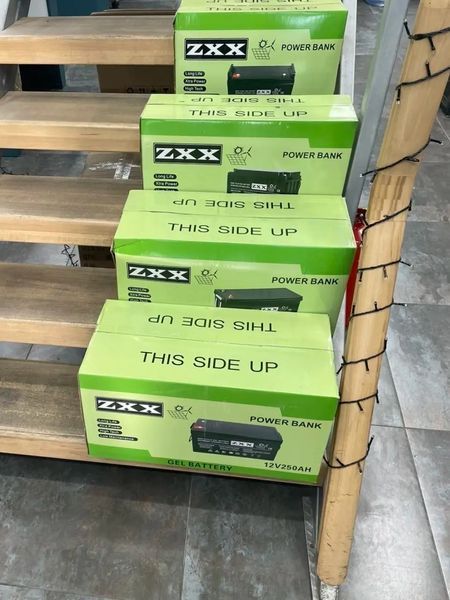 Гелевый аккумулятор ZXX 12V 250Ah 00024661 фото