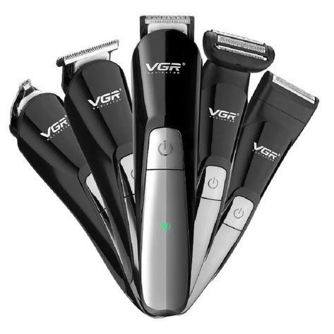 Машинка для стрижки волосся VGR V-012, Перукарня для бороди бездротова, Тример бездротовий 00015383 фото