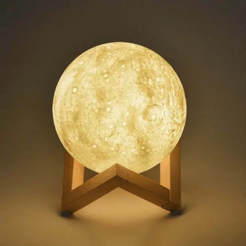 Настільний світильник місяць Magic 3D Moon Light Від Акумулятора 00023171 фото