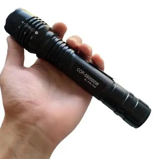 Ручний акумуляторний ліхтар Bailong BL-P08-P50, потужний ручний ліхтарик, ручний ліхтарик led 00022910 фото