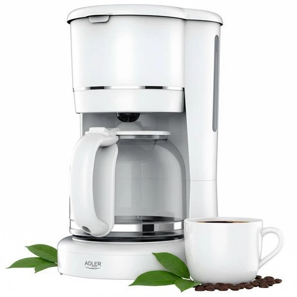 Кавоварка крапельна Adler AD 4383 white 1.5Л 900Вт 00020124 фото