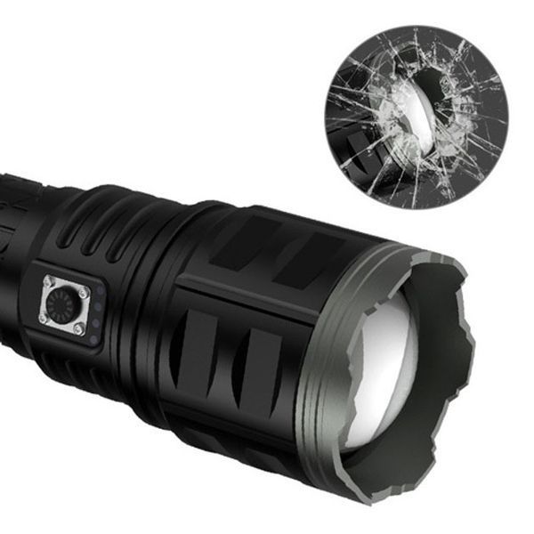 Ручний ліхтар Police AK138 WHITE LASER LED PM60-TG із зарядкою USB, що працює від 4х18650 акумуляторів 00023438 фото