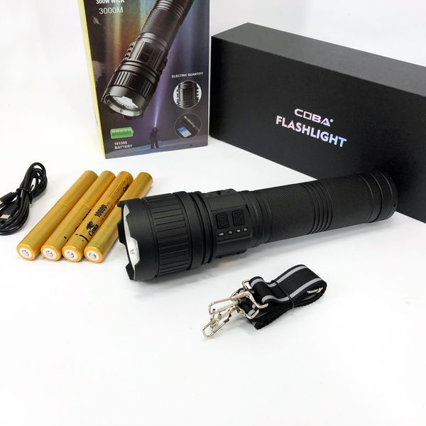 Фонарь CB-G400 WHITE LASER LED PM60-TG, Сильный фонарик, Фонарь ручной тактический 00023356 фото