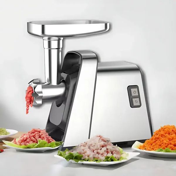 М'ясорубка електрична Rainberg RB-2271 3000 Вт з насадкою для томатів та шинкою 00021039 фото