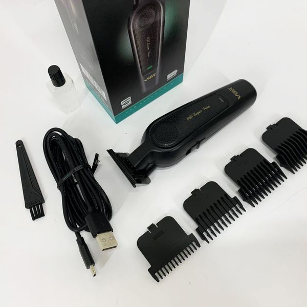 Аккумуляторная машинка для стрижки VGR V-995 + 4 насадки, 2000 мАч, USB 00014856 фото