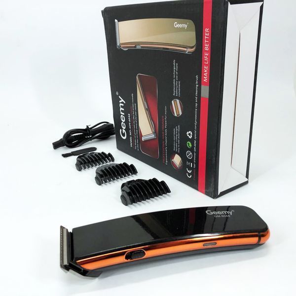 Машинка для стрижки GEMEI GM-6048, Машинка для стрижки домашня, електробритва для голови. Колір: чорний 00015212 фото