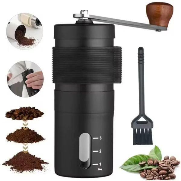 Кофемолка для кофейных зерен с керамическими жерновами Coffee GrinderAND LY-957 00021032 фото