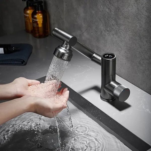 Змішувач для кухні під фільтр із гнучким зливом faucet AND938 Чорний 00020775 фото