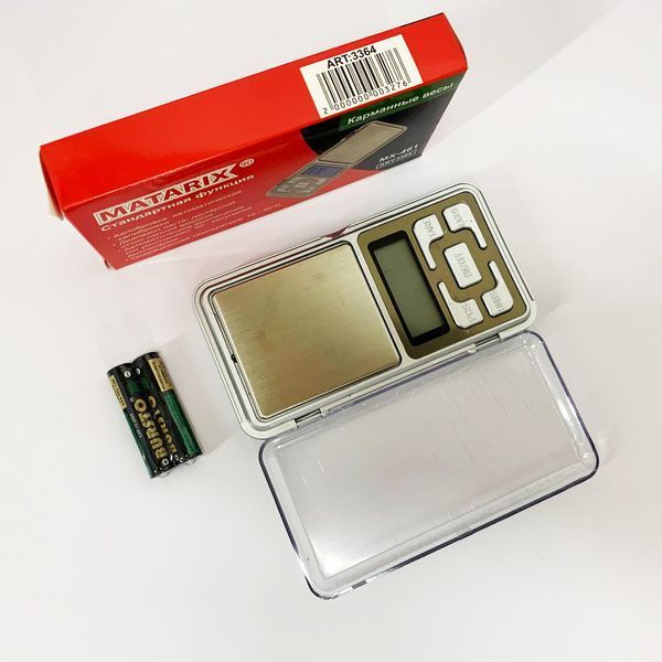 Карманные ювелирные электронные весы MS-1724B до 200г 00019379 фото