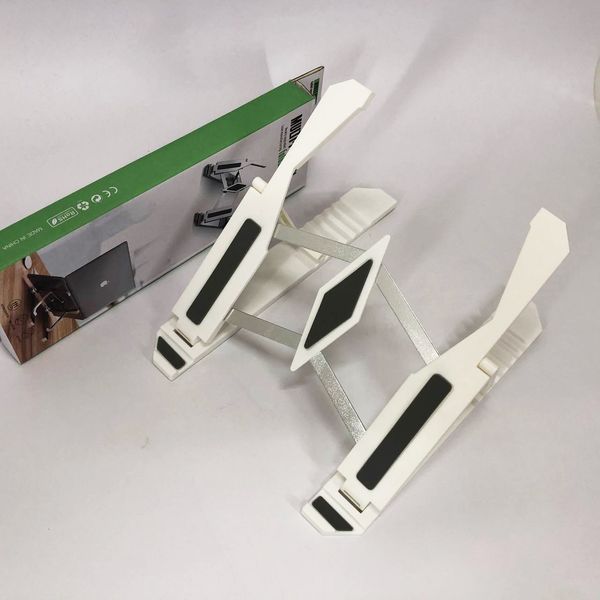 Подставка для ноутбука Multi-Position foldable bracket JC-25 8х22смСтильная подставка. Цвет: белый 00017627 фото