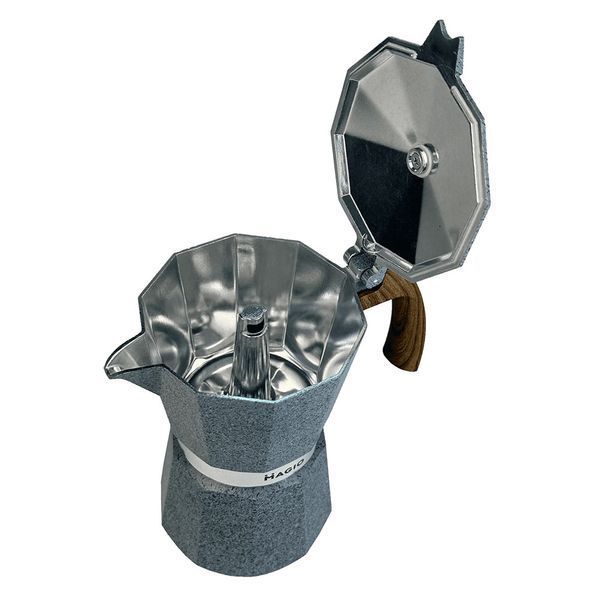 Гейзерная кофеварка Magio MG-1012 450 мл, кофеварка для дома, гейзерная турка для кофе, кофейник гейзерный 00019869 фото