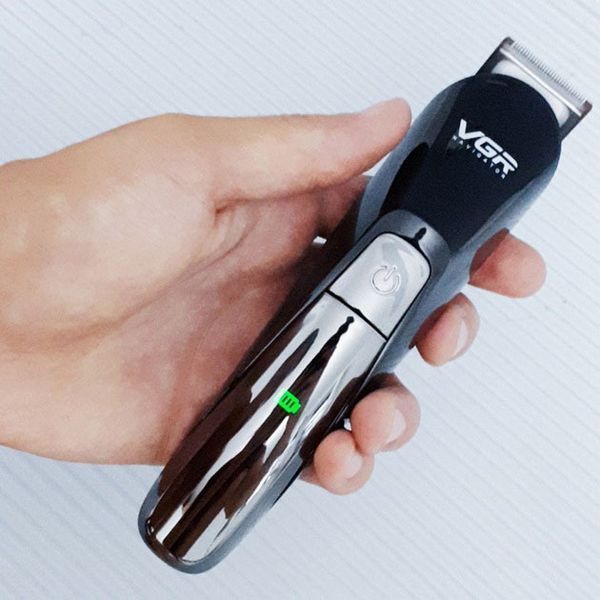 Машинка для стрижки волосся VGR V-012, Перукарня для бороди бездротова, Тример бездротовий 00015383 фото