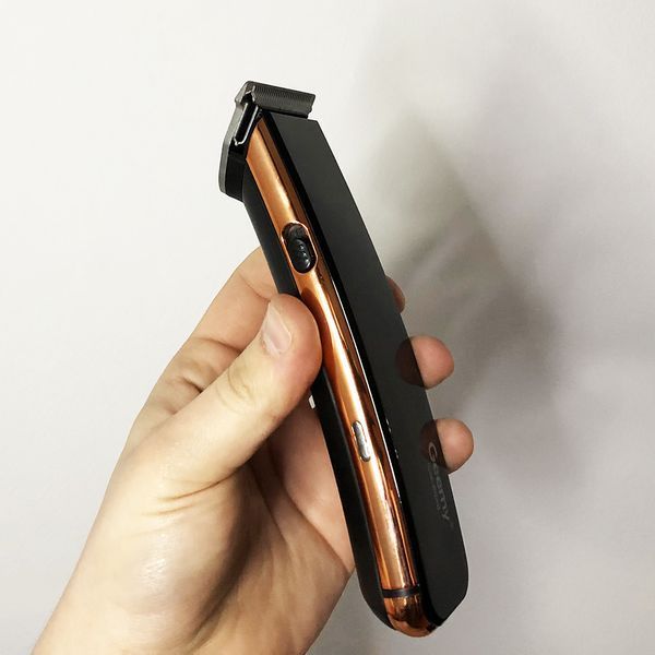 Машинка для стрижки GEMEI GM-6048, Машинка для стрижки домашня, електробритва для голови. Колір: чорний 00015212 фото