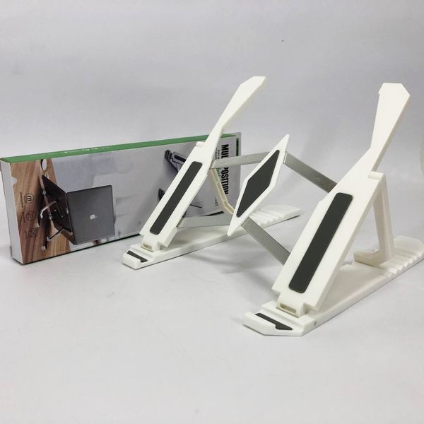 Подставка для ноутбука Multi-Position foldable bracket JC-25 8х22смСтильная подставка. Цвет: белый 00017627 фото