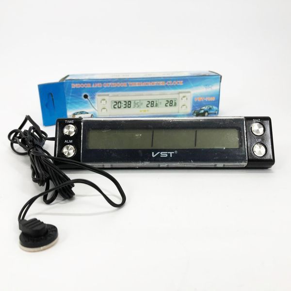 Авточасы с датчиком температуры VST-7036 00017087 фото
