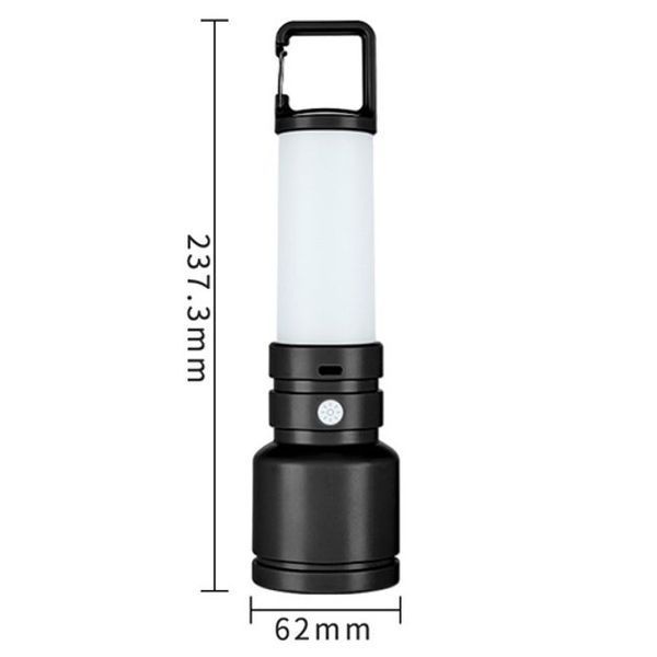 Фонарь + светильник CH-23051-3W+SMD, Лампа кемпинговая аккумуляторная, Фонарь кемпинговый переносной 00023367 фото