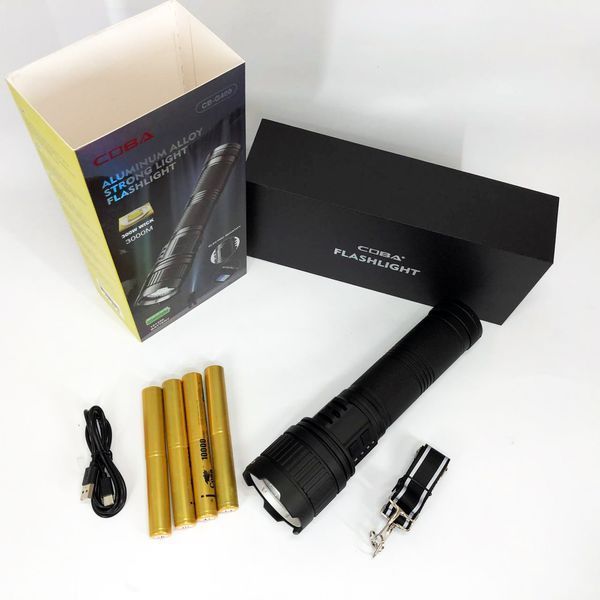 Фонарь CB-G400 WHITE LASER LED PM60-TG, Сильный фонарик, Фонарь ручной тактический 00023356 фото