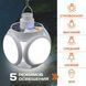 Ліхтар Лампа для кемпінгу акумуляторна BL-2029 + SOLAR на сонячній батареї кемпінговий складаний ліхтар 00023411 фото 36
