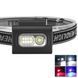 Ліхтар налобний 505-XPE+8SMD(white+red+blue) 00023228 фото 1