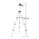Штатив для телефона и фотоаппарата Tripod 3110 PRO портативный трипод 0,35-1.02м высота. Цвет: серебряный 00012537 фото 8