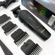 Аккумуляторная машинка для стрижки VGR V-995 + 4 насадки, 2000 мАч, USB 00014856 фото 8