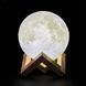 Настільний світильник місяць Magic 3D Moon Light Від Акумулятора 00023171 фото 3