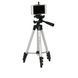 Штатив для телефона и фотоаппарата Tripod 3110 PRO портативный трипод 0,35-1.02м высота. Цвет: серебряный 00012537 фото 49