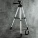 Штатив для телефона и фотоаппарата Tripod 3110 PRO портативный трипод 0,35-1.02м высота. Цвет: серебряный 00012537 фото 32