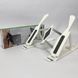 Подставка для ноутбука Multi-Position foldable bracket JC-25 8х22смСтильная подставка. Цвет: белый 00017627 фото 6